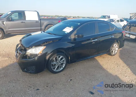 2013 Nissan Sentra Sr z USA, uszkodzony, nr VIN 3N1AB7AP8DL636924